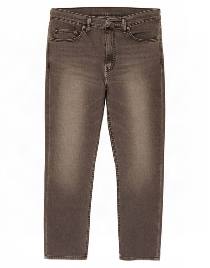 Levi's Herren Straight Jeans W36 L29 Grau
