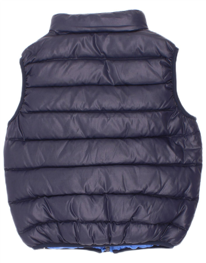 Wendbare wattierte Weste von North Sails für Jungen, 3–4 Jahre, marineblaues Polyester