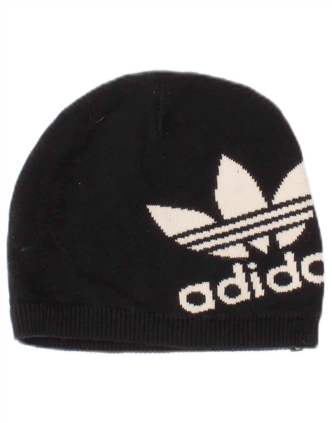 Adidas Damen Graphic Beanie Mütze, Einheitsgröße, schwarze Baumwolle