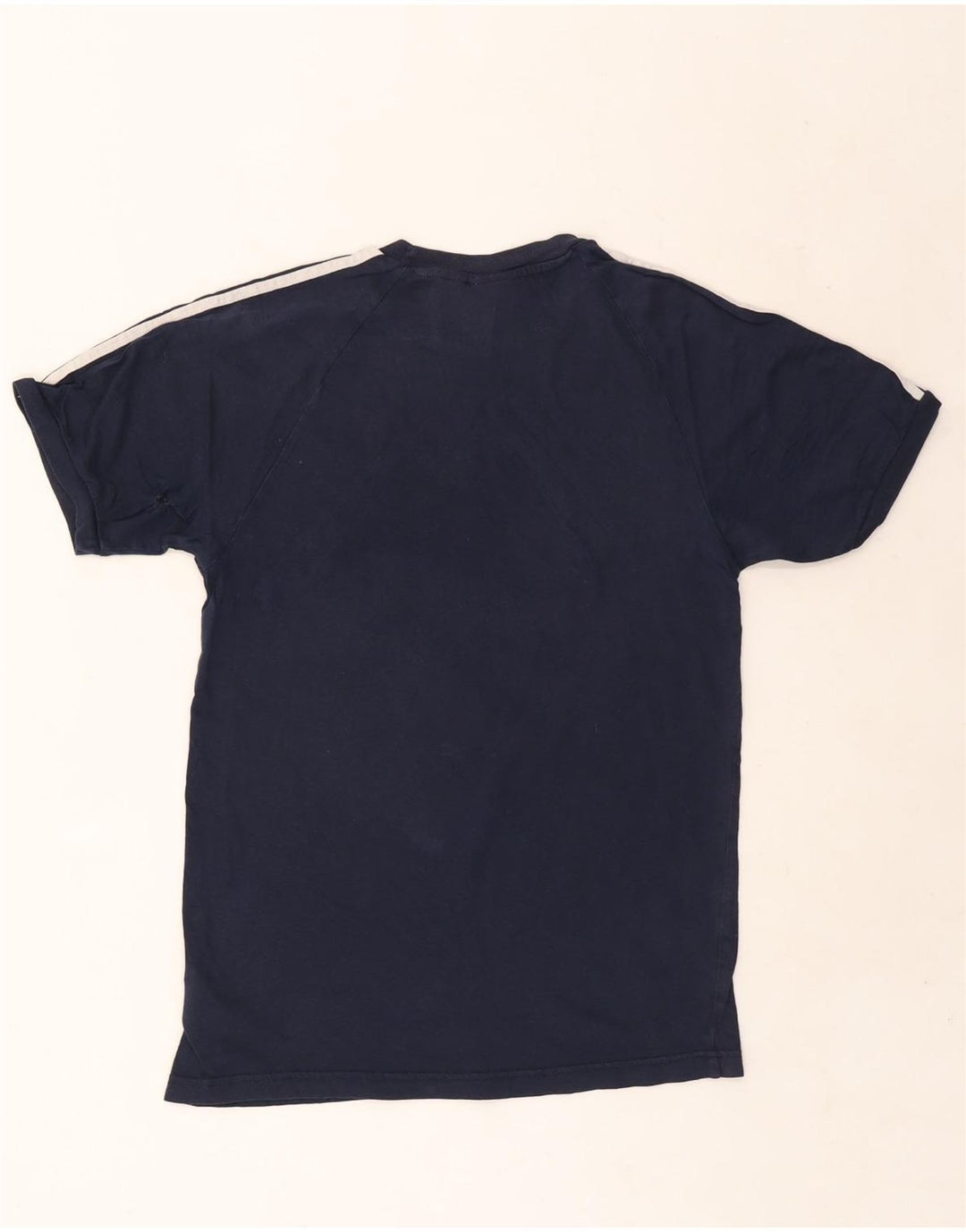 Adidas Herren T-Shirt Top Small Marineblau Baumwolle