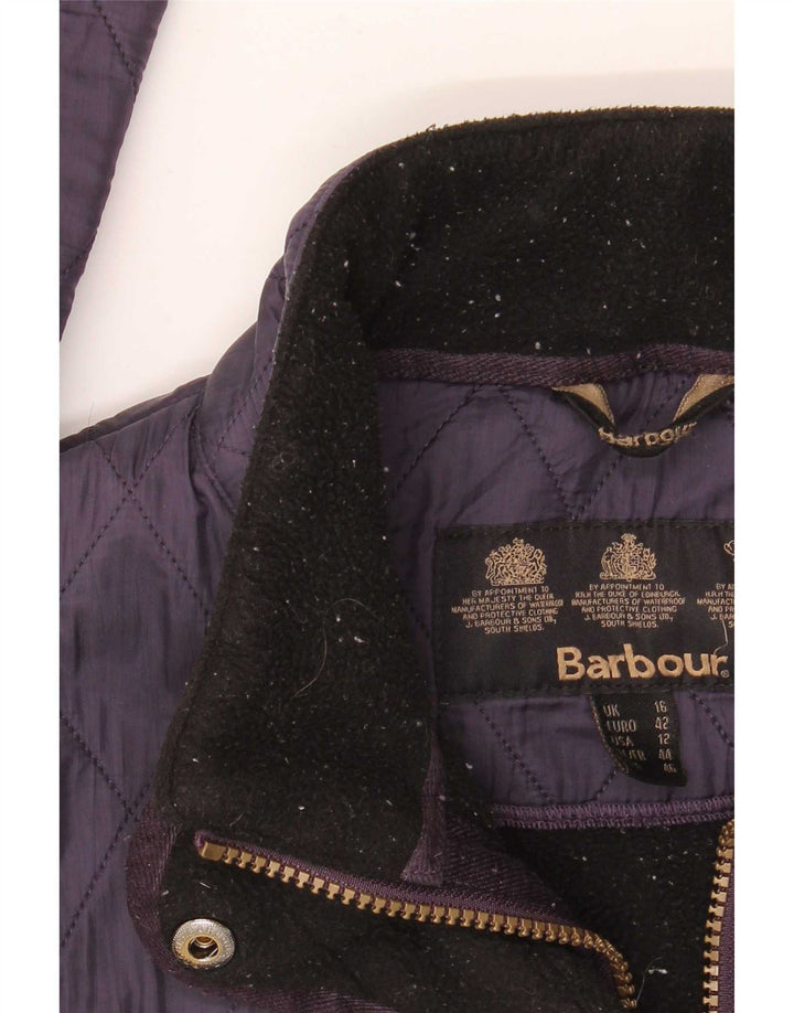 Barbour Damen Steppjacke UK 16 Large Marineblau