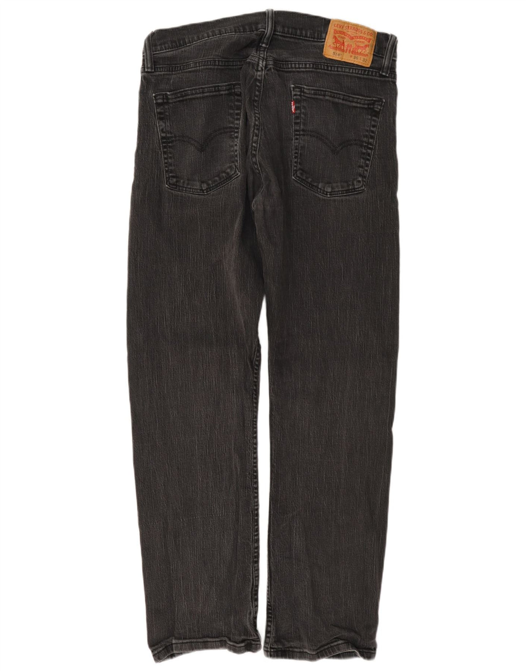 Levi's Herren 514 Straight Jeans W36 L32 Graue Baumwolle