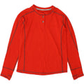 L.L.BEAN Girls Top Long Sleeve 10-11 Years Medium Red Vintage L.L.Bean and Second-Hand L.L.Bean from Messina Hembry 