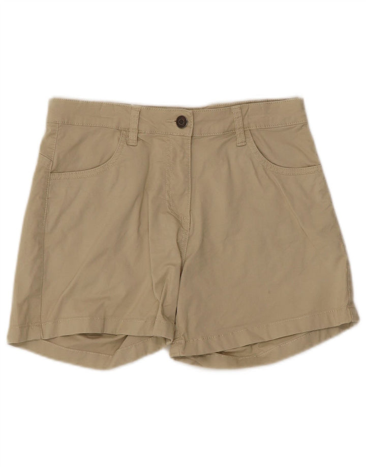 Dack's Damen-Freizeitshorts IT 42 Medium W28 Grüne Baumwolle