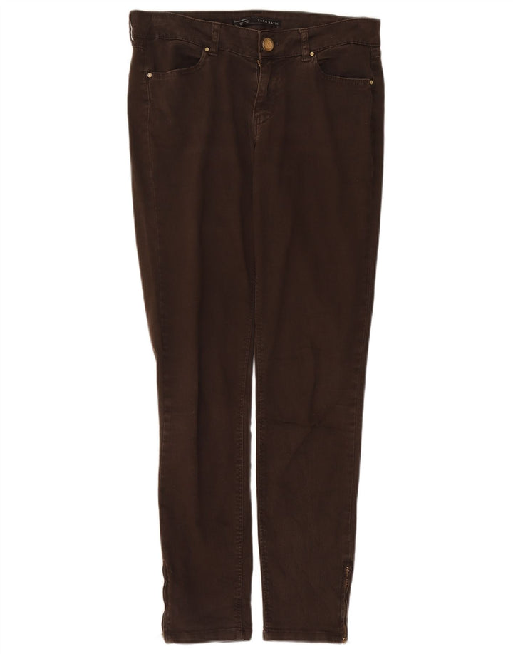 Zara Herren Slim Jeans EU 40 Medium W30 L28 Braune Baumwolle