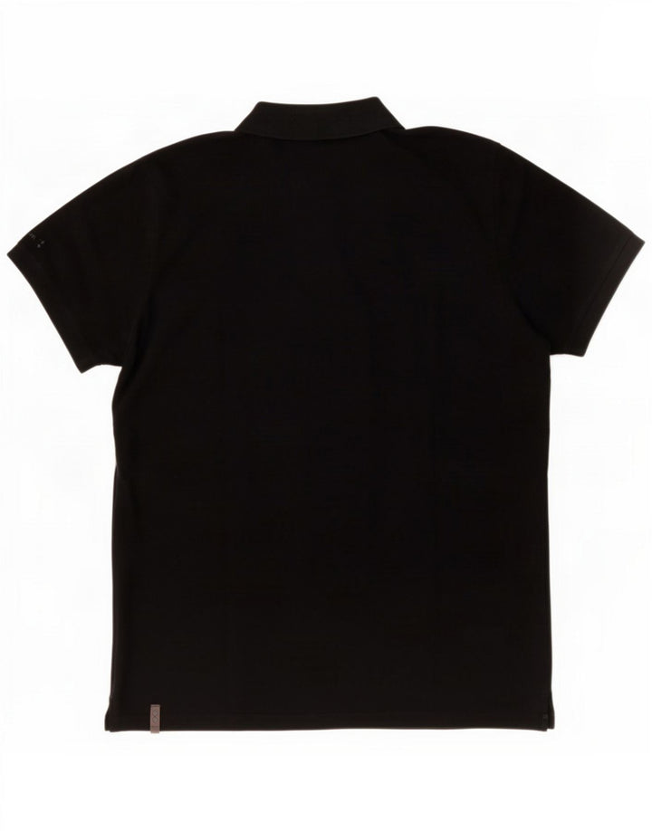 Slam Herren Poloshirt XL Schwarz Baumwolle