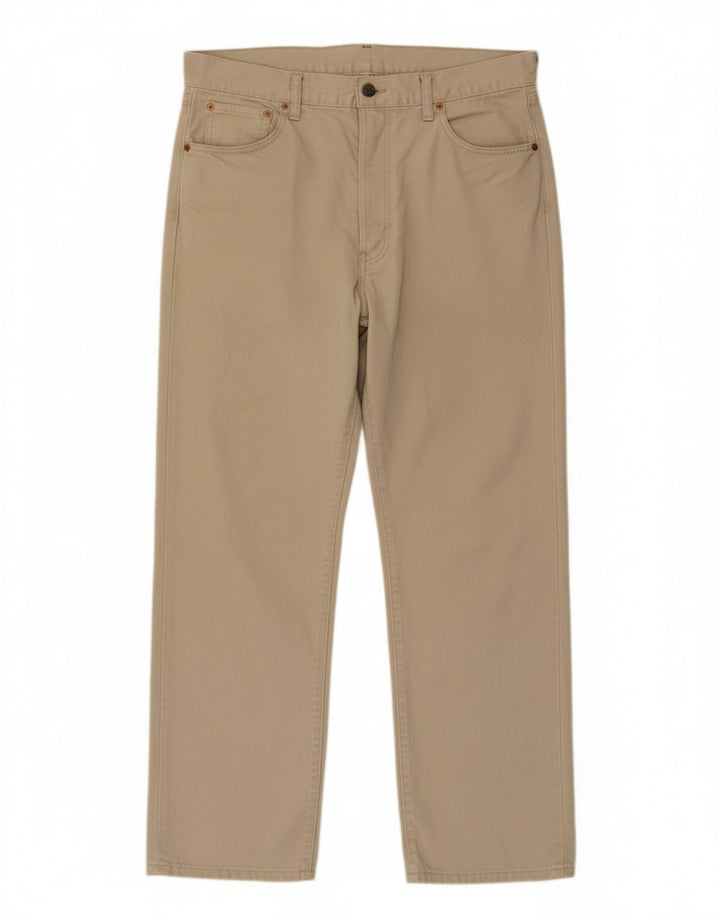 Levi's Herren 551 Straight Jeans W36 L30 Beige Baumwolle