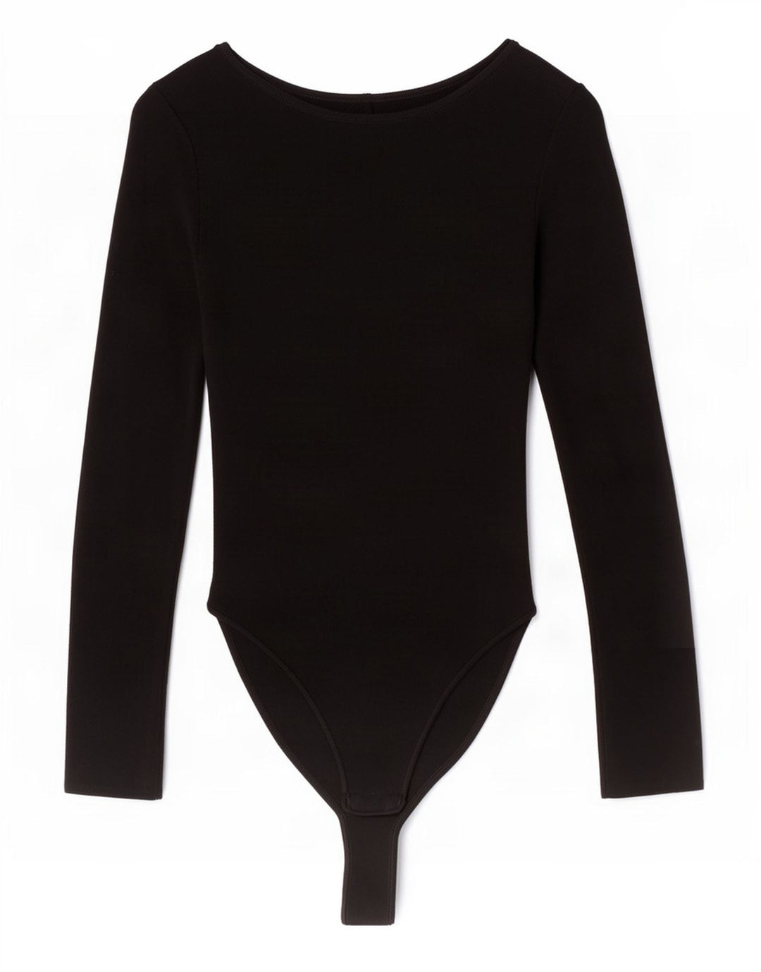 Langärmliger Damen-Body von Zara, Größe S, Größe S, Schwarz, Polyamid