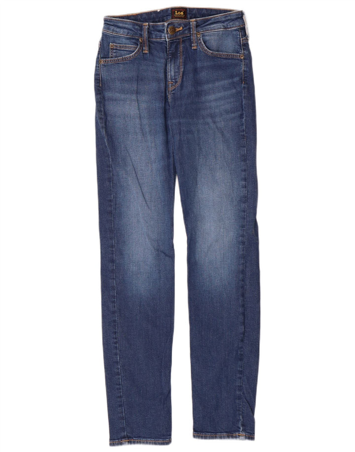 Lee Damen Elly Slim Jeans W25 L28 Blaue Baumwolle