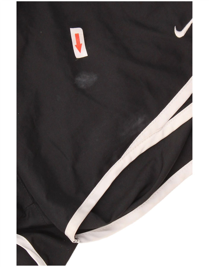 ADIDAS Damen Dri Fit Sport Shorts UK 12 Medium Schwarz Polyester