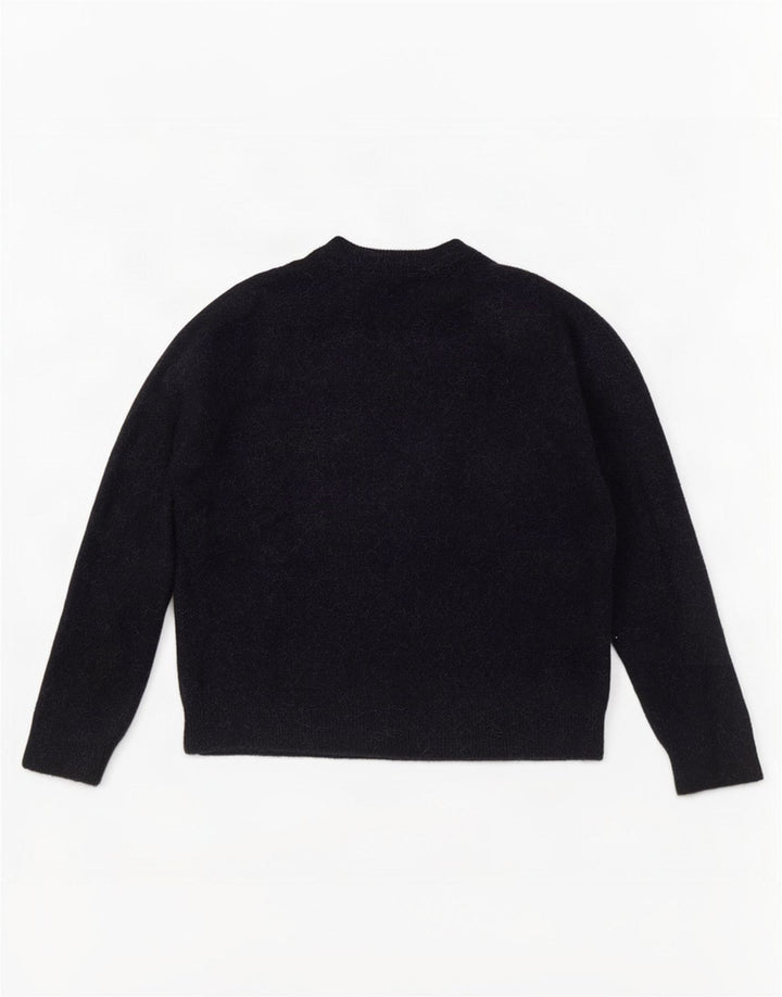 Zara Damen-Pullover mit Rundhalsausschnitt, Gr. 14, mittelmarineblau, Polyamid