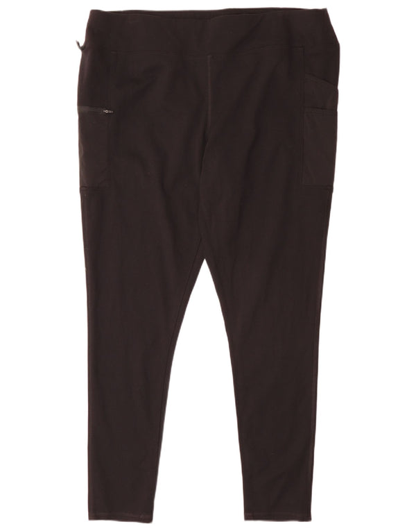 Carhartt Damen Taillierte Leggings UK 20 2XL Schwarz