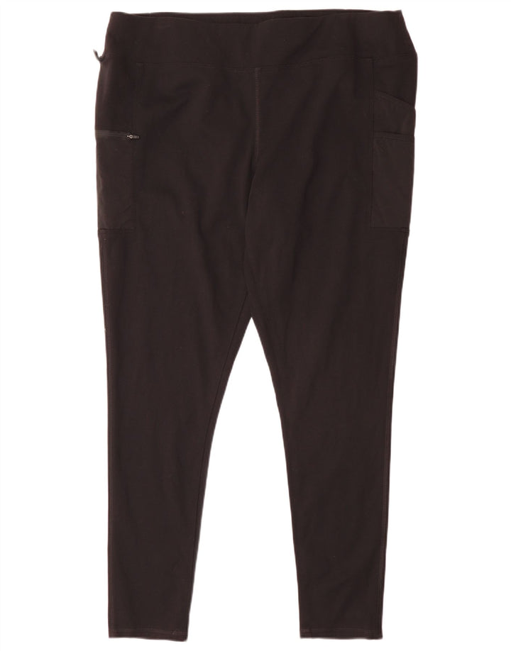 Carhartt Damen Taillierte Leggings UK 20 2XL Schwarz