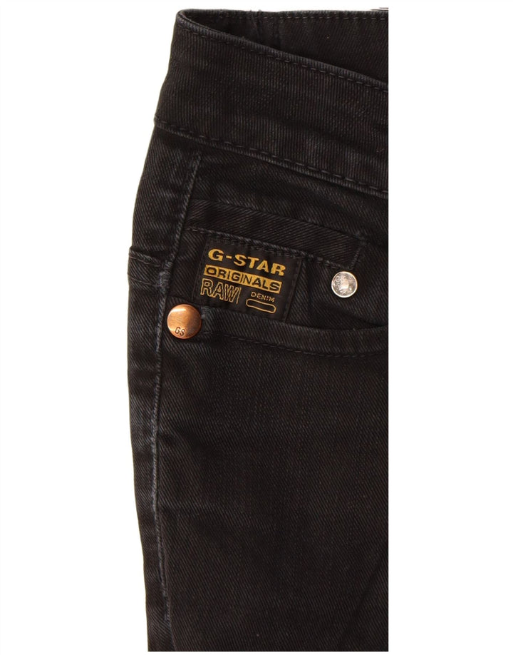 G-Star Damen Skinny Jeans W28 L30 Schwarz