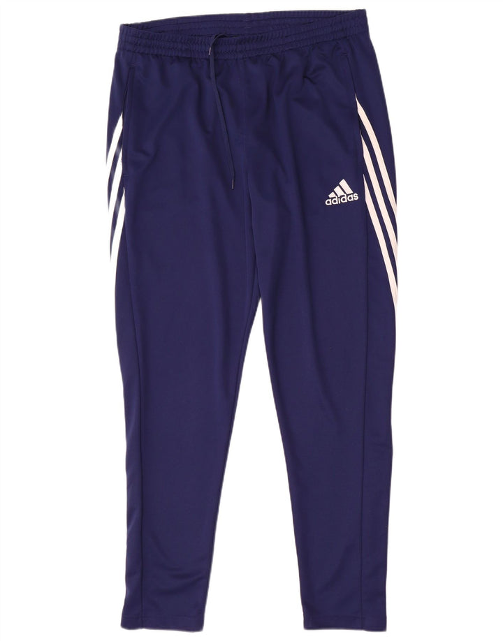 Adidas Herren Climalite Trainingshose, groß, marineblau, Polyester