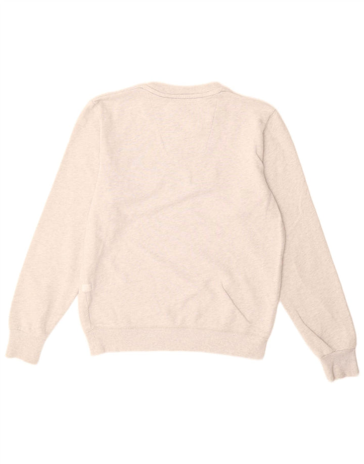 G-Star Herren Grafik-Sweatshirt-Pullover Mittelgrau meliert