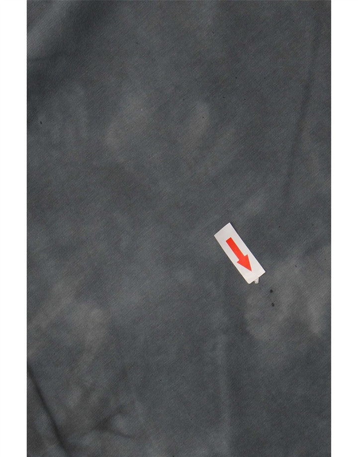 Levi's Herren-T-Shirt mit Grafik, Größe S, graue Batik-Baumwolle