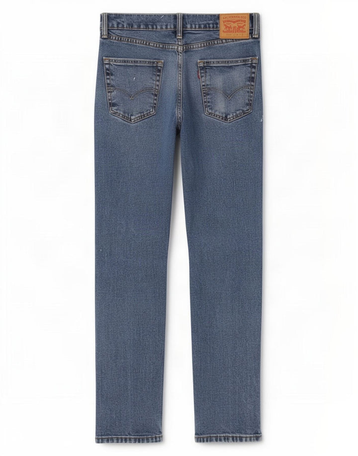 Levi's Herren 511 Slim Jeans W33 L32 Blaue Baumwolle
