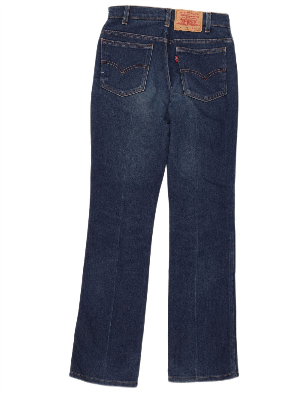 Levi's Herren 417 Bootcut Jeans W30 L34 Blaue Baumwolle