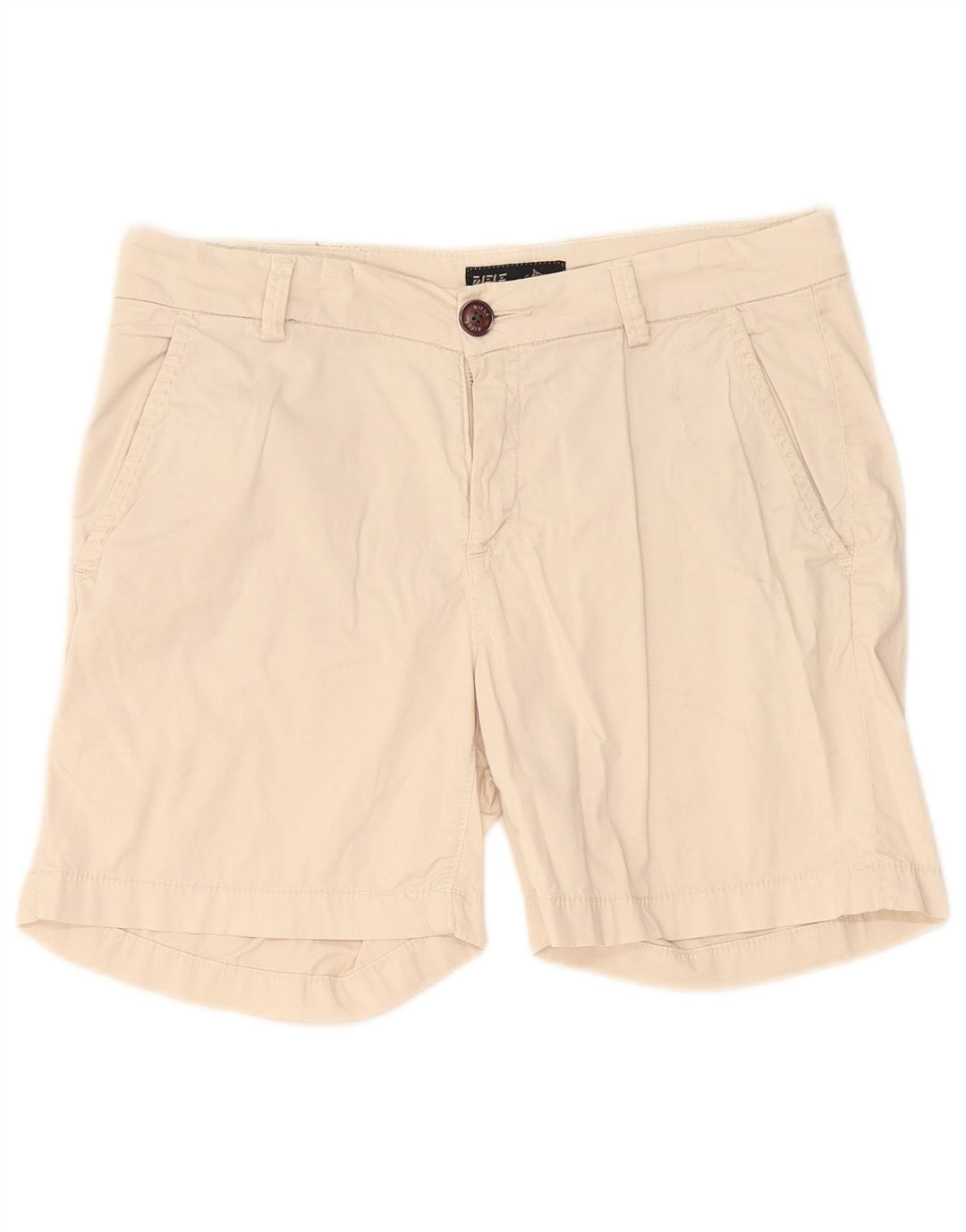 Rifle Damen Chinoshorts W29 Medium Off White