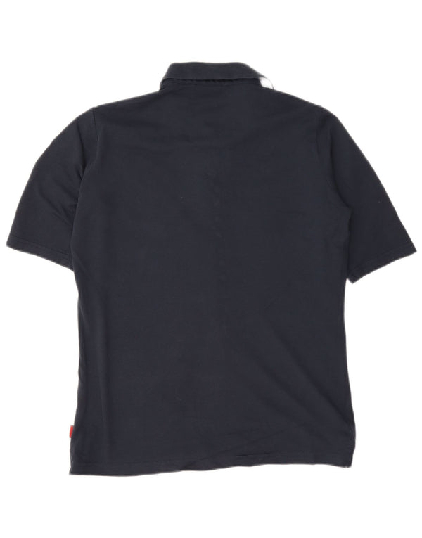 Kappa Damen Poloshirt UK 14 Medium Marineblau