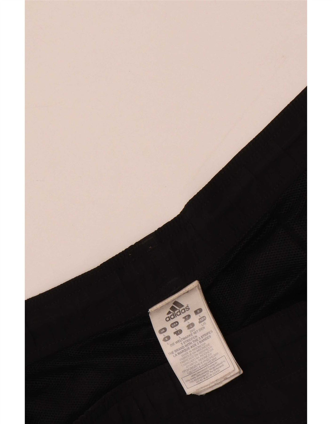 Adidas Herren-Badeshorts, groß, aus schwarzem Nylon