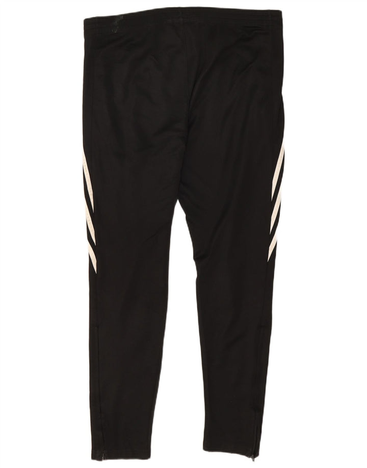 Adidas Herren Climalite Trainingshose, groß, aus schwarzem Polyester