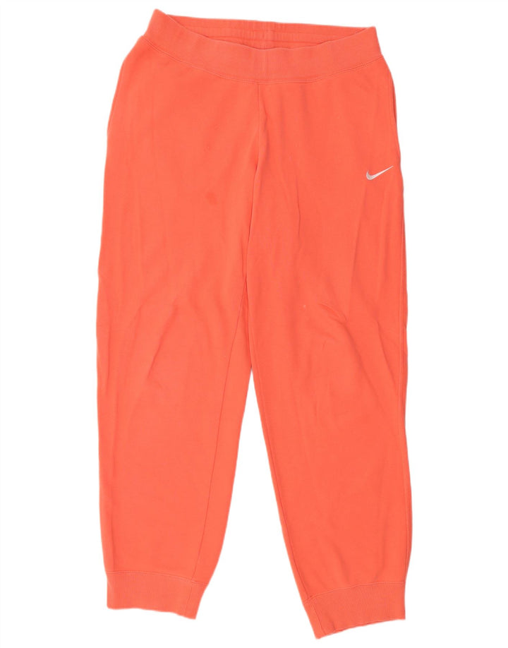 Nike Damen-Trainingshose, Jogginghose, Größe 40, Größe L, Orange, Baumwolle