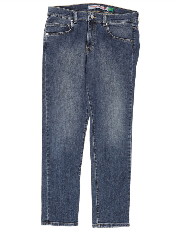 Carrera Herren 717 Slim Jeans W36 L31 Blaue Baumwolle