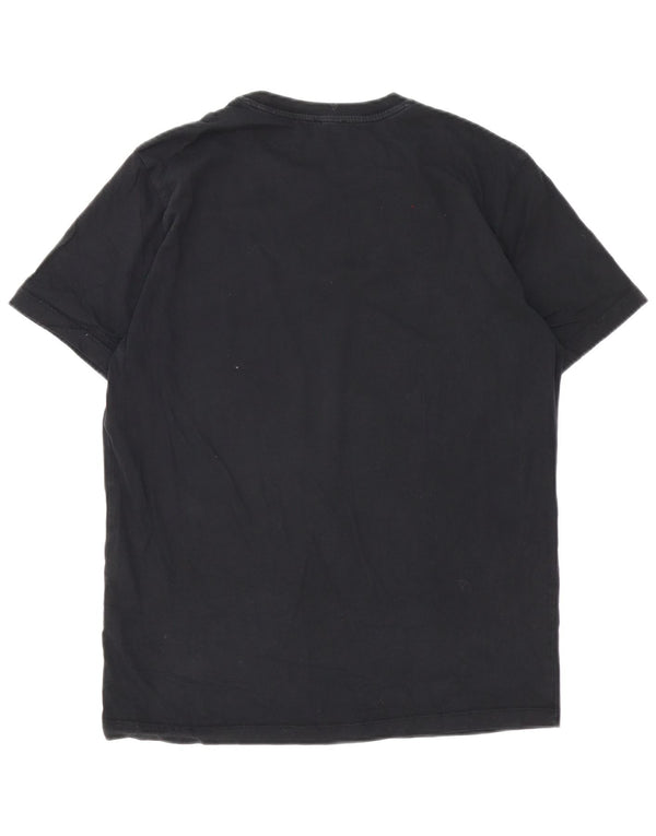 Diesel Herren Graphic T-Shirt Top XL Schwarz Baumwolle