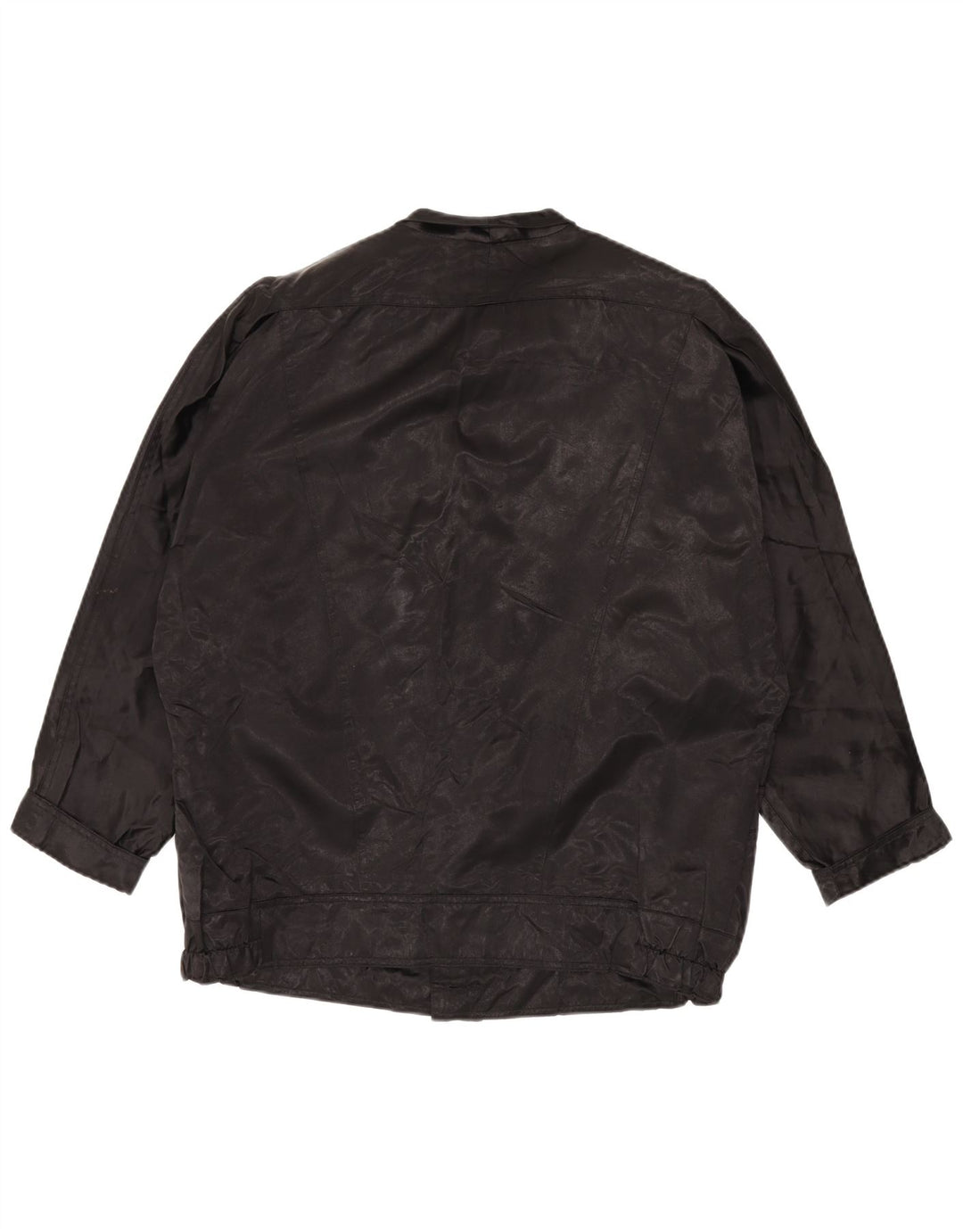 Colette Wolfgang Kaiser Damen Bomberjacke UK 10 Small Schwarze Viskose