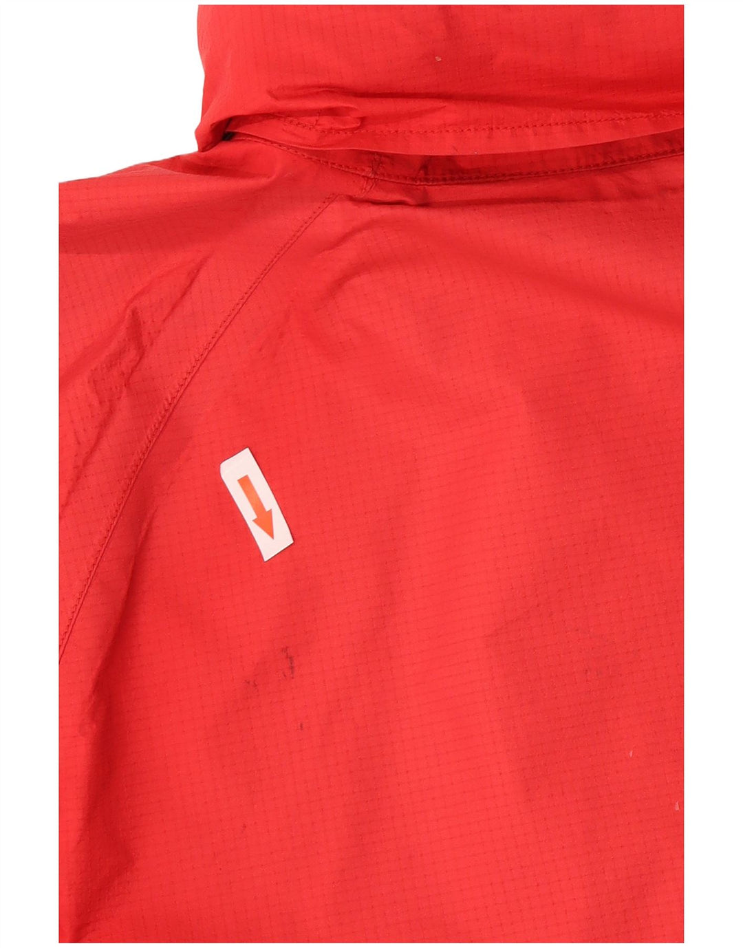 Berghaus Herren-Regenjacke mit Kapuze, UK 38, mittelrotes Nylon