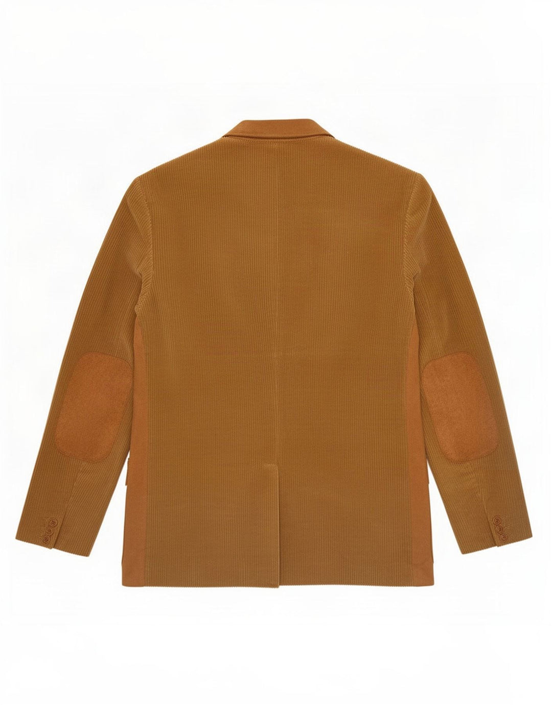 Zara Herren-Blazer aus Cord mit 3 Knöpfen, EU 50, Mittelbeige, Farbblock