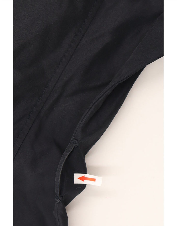 WOOLRICH Damen Trenchcoat UK 14 Medium Schwarz