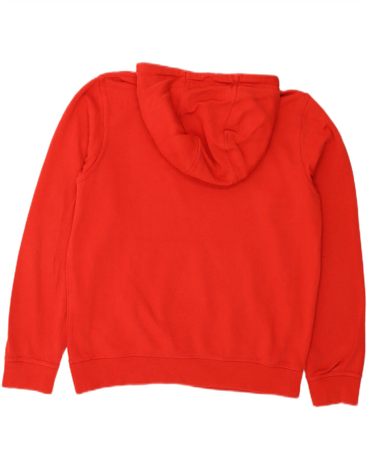 Nike Herren Kapuzenpullover aus mittelroter Baumwolle