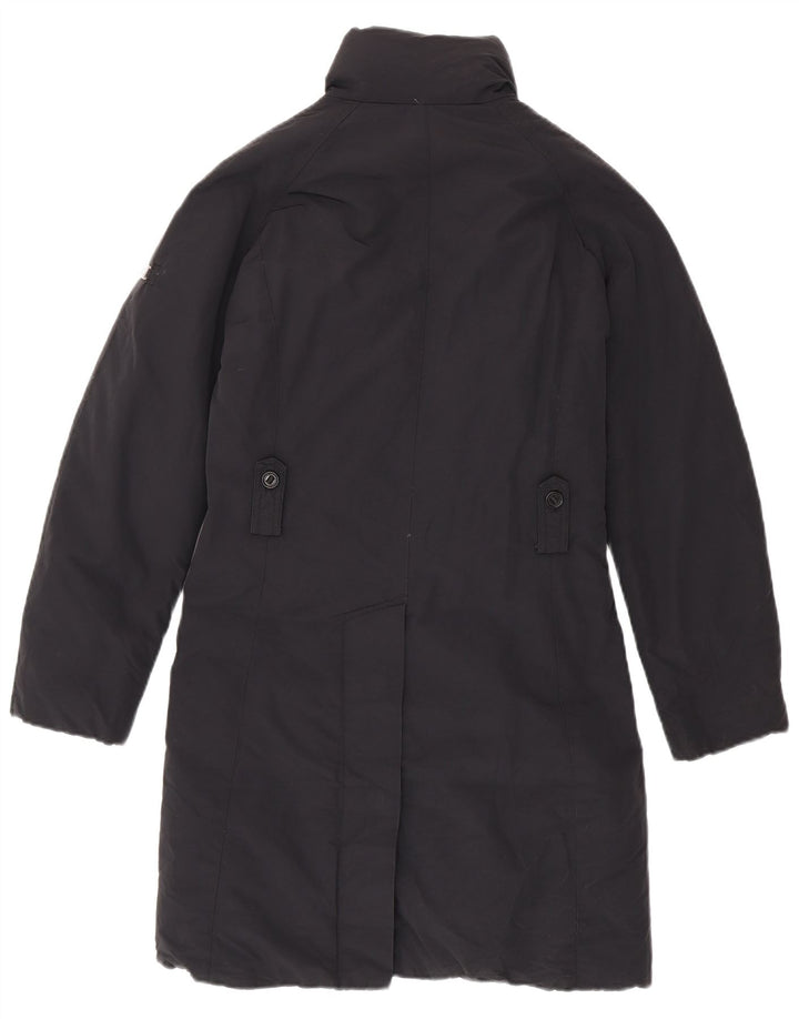 Canadiens Damen Wattierter Mantel IT 40 Small Schwarz