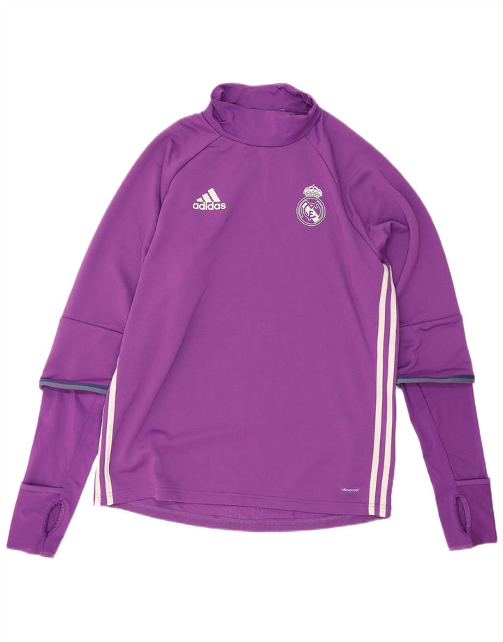 Adidas Herren Climacool Laufshirt Langarm Large Lila Polyester