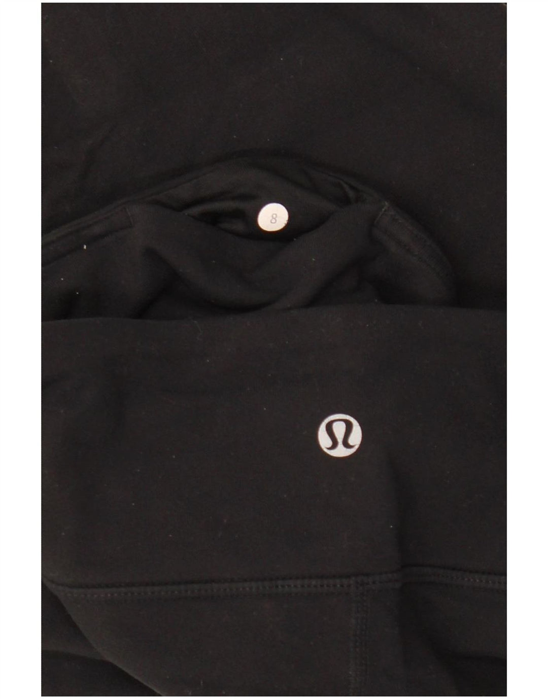 Lululemon Damen Capri-Leggings US 8 Medium Schwarz Synthetik