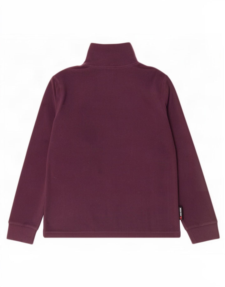 Invicta Damen-Fleecepullover mit Reißverschluss, UK 14, Mittelviolett, Polyester