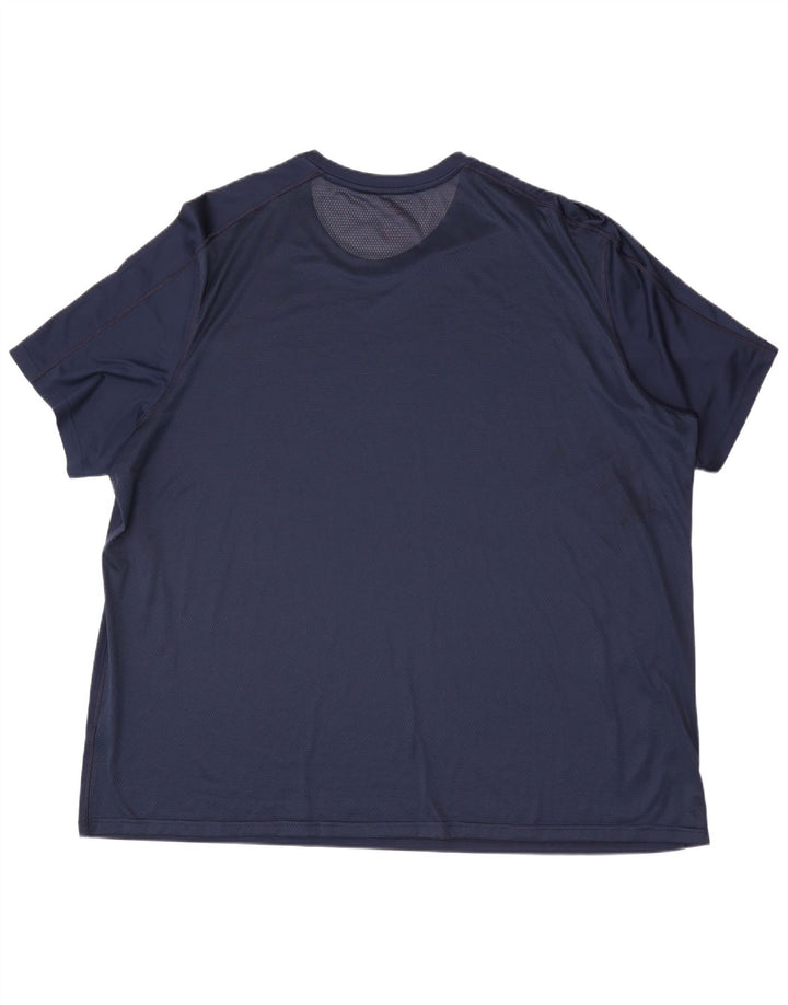 Reebok Herren T-Shirt Top 4XL Marineblau