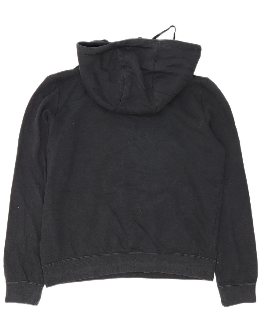 Nike Herren-Hoodie-Pullover aus mittelschwarzer Baumwolle