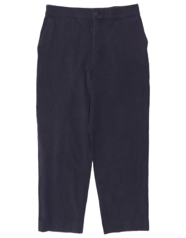 Massimo Dutti Damen Kurze Hose EU 40 Medium W30 L26 Marineblau