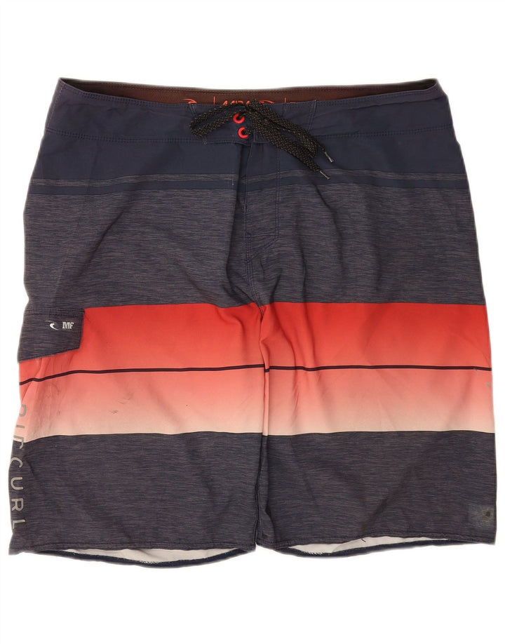 Rip Curl Herren Mirage Badeshorts, groß, Marineblau, Farbblock