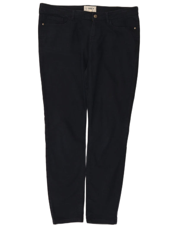 Fat Face Damen Slim Jeans UK 16 Large W36 L29 Marineblau Baumwolle