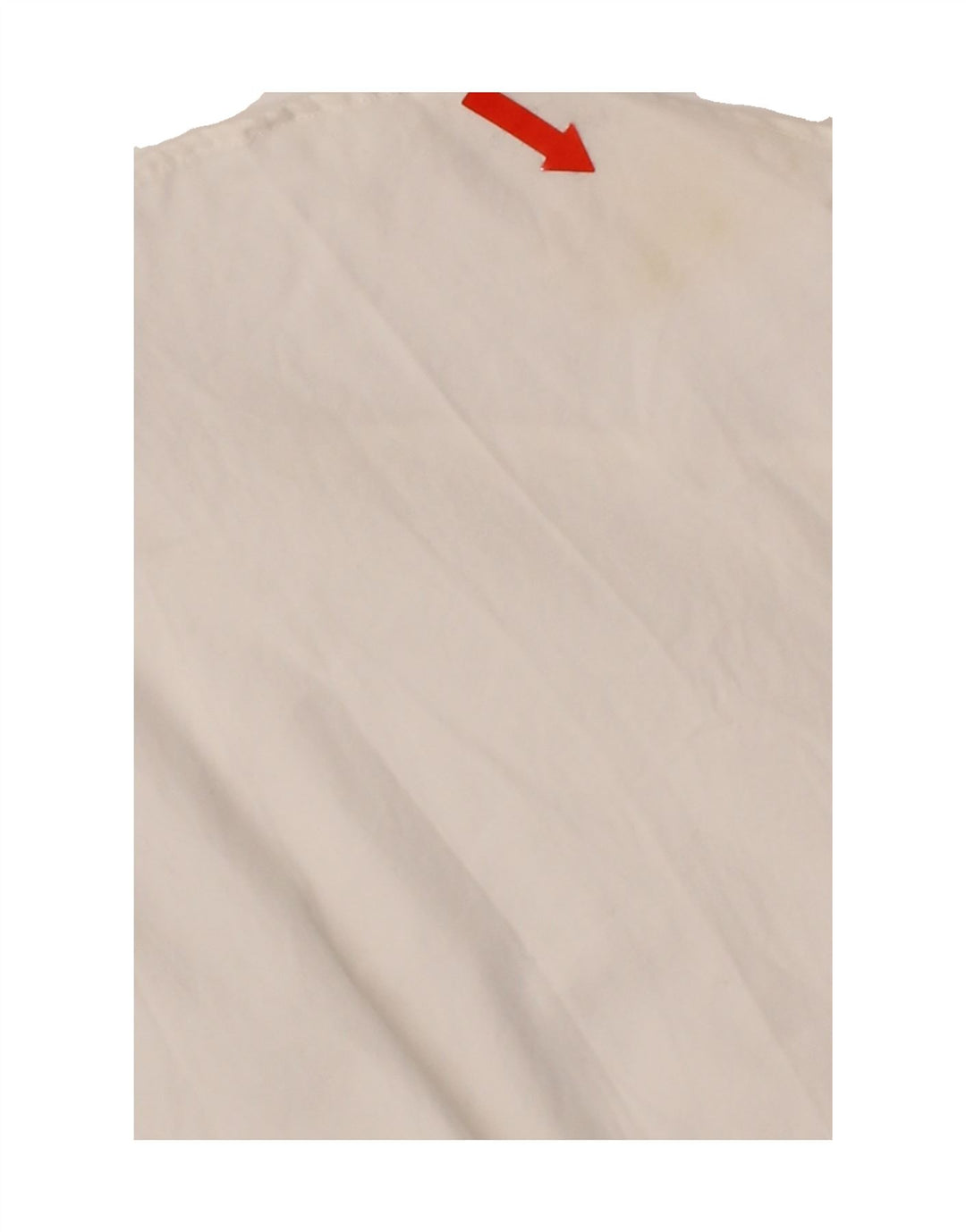 POLO RALPH LAUREN Womens Longline Shirt US 6 Medium White Cotton Vintage Polo Ralph Lauren and Second-Hand Polo Ralph Lauren from Messina Hembry 