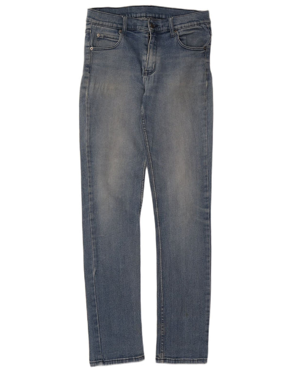 CHEAP MONDAY Damen Skinny Jeans W32 L34 Blaue Baumwolle