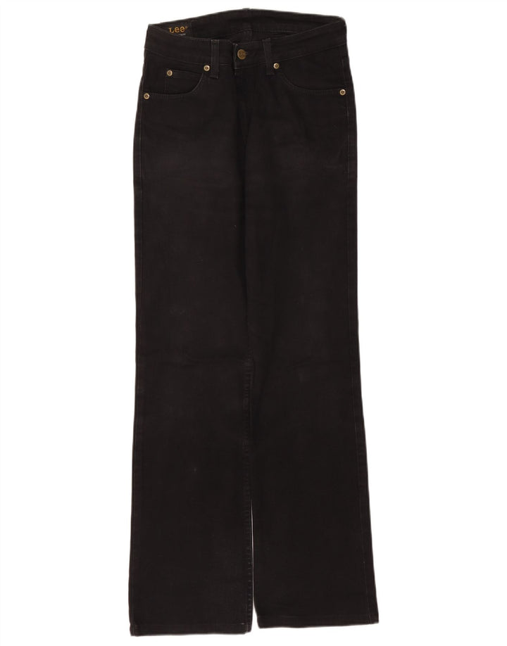 Lee Damen Cameron Bootcut Jeans W28 L33 Graue Baumwolle