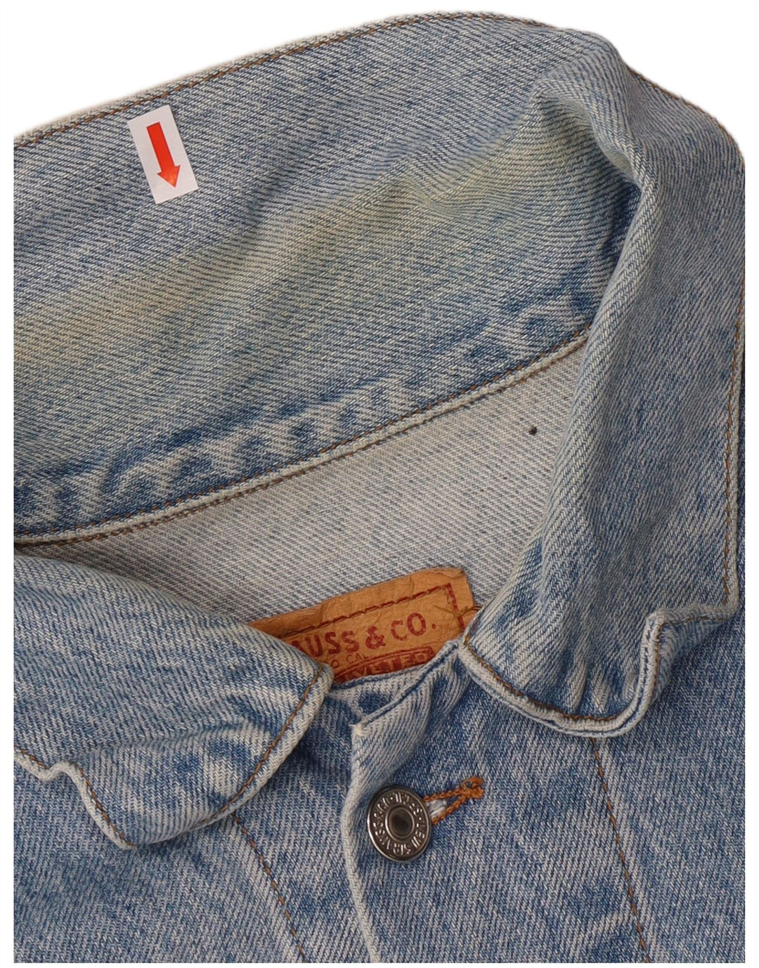 Levi's Herren 501 Jeansjacke UK 42 XL Blau