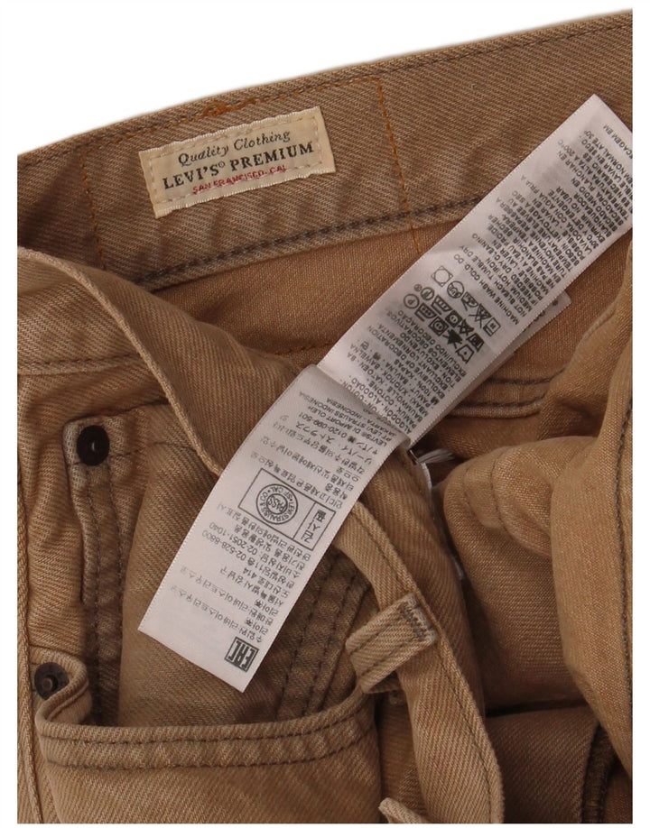 Levi's Herren Jeansshorts W31 mittelbeige Baumwolle