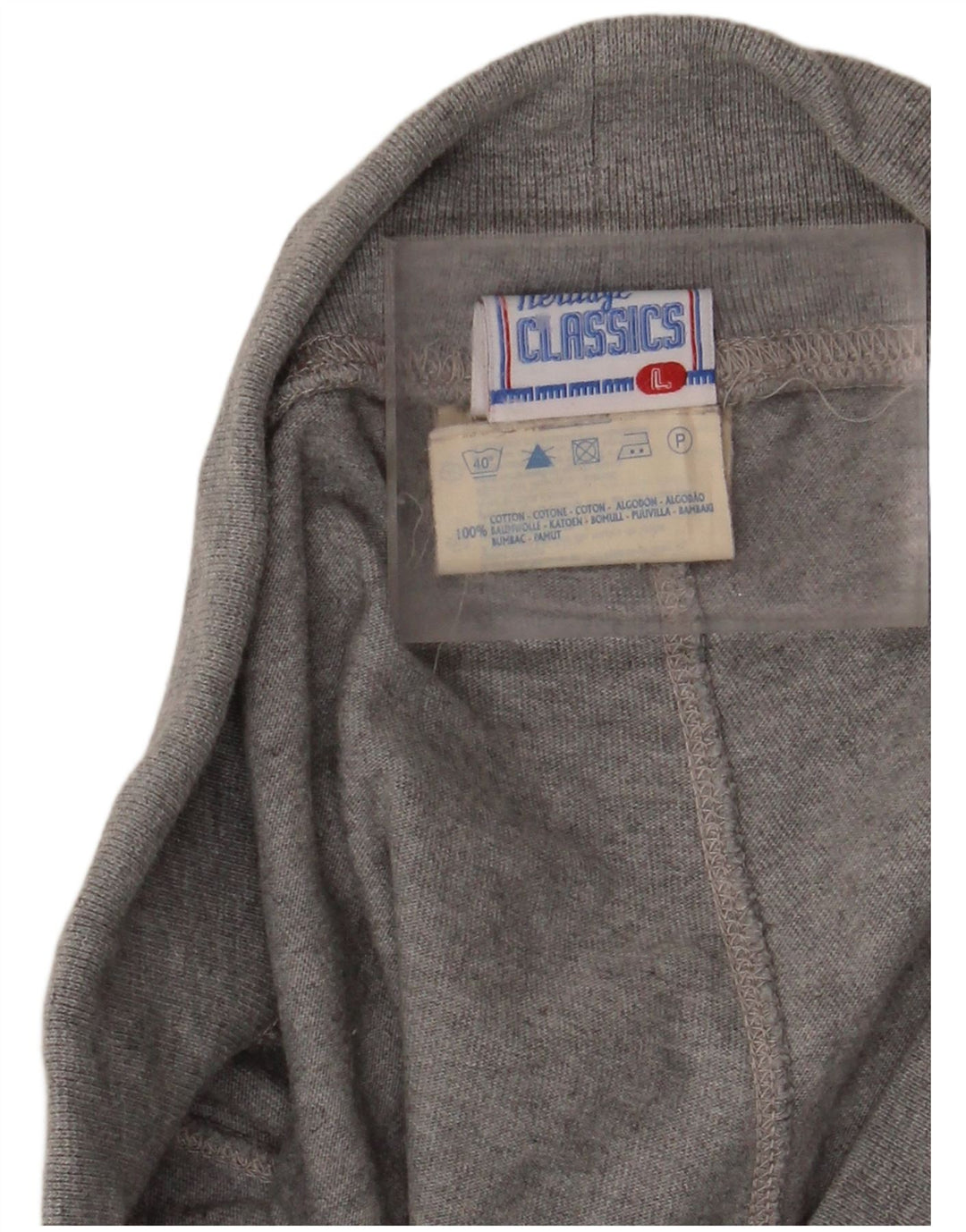 CHAMPION Damen-Trainingshose, Jogginghose, Größe 40, Größe L, Grau, Baumwolle